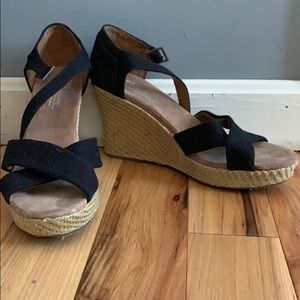 Toms heeled wedge Sandals